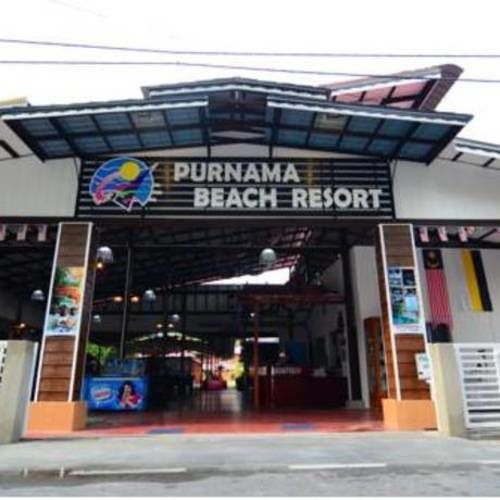 Purnama Beach Resort Kampung Teluk Nipah Buitenkant foto